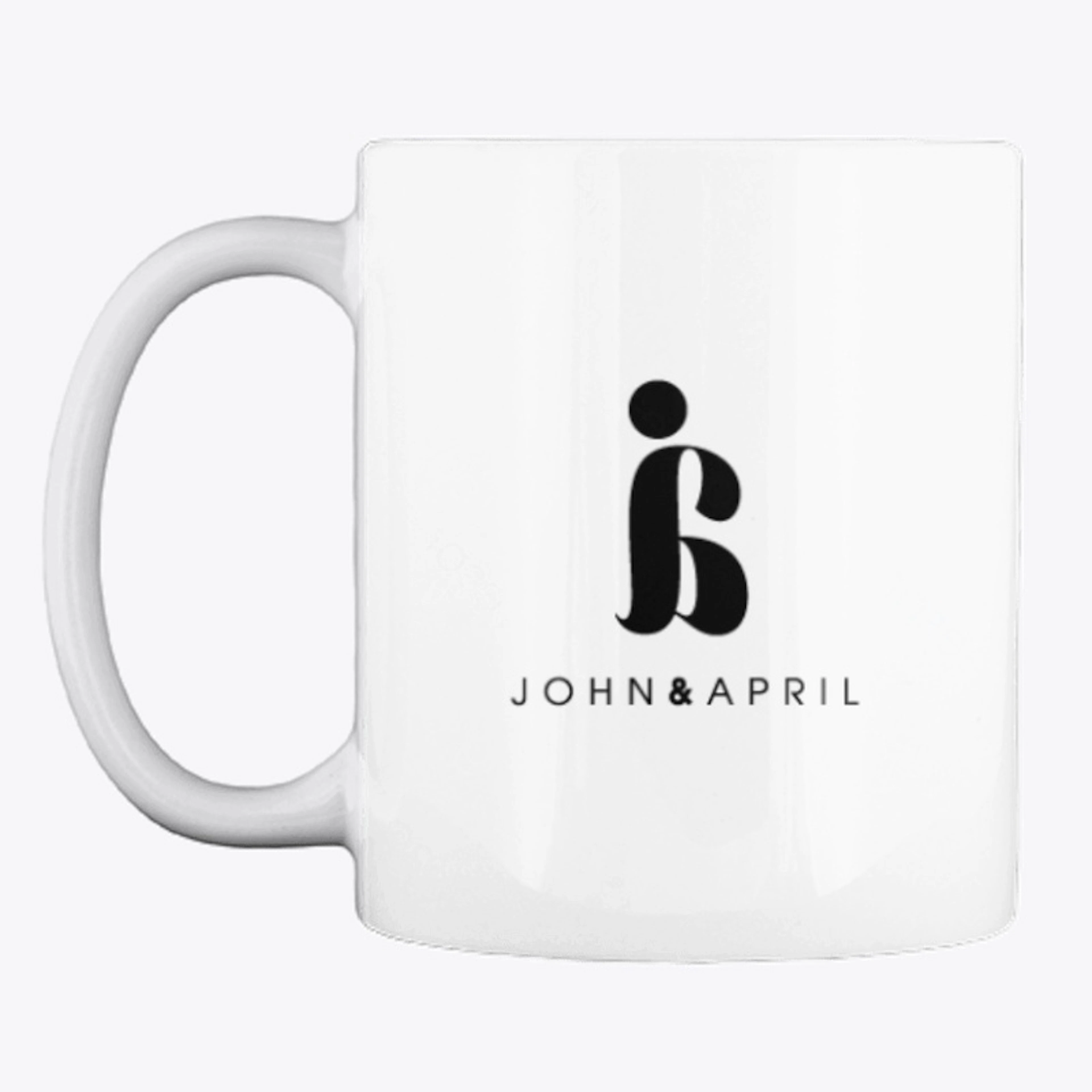 John and April Mug