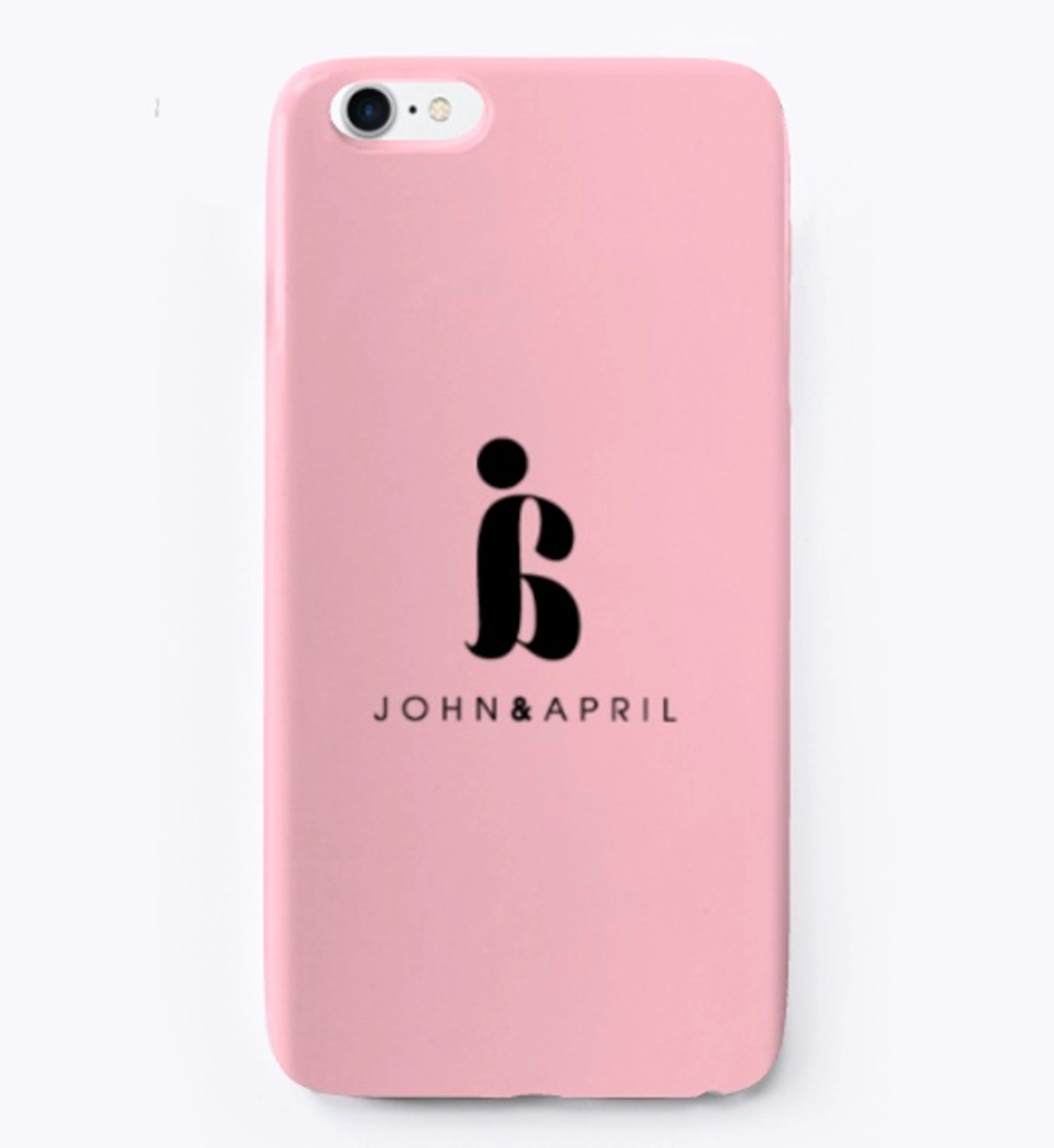 John and April iPhone Case
