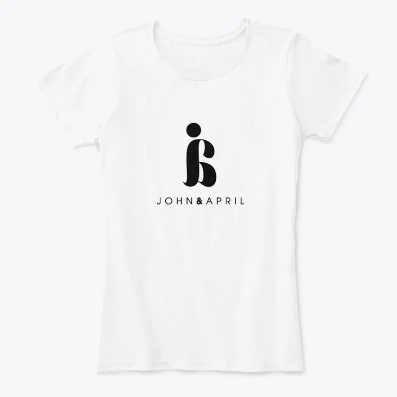 John and April Women's Comfort Tee