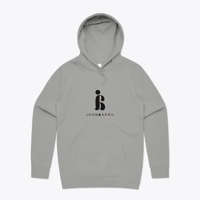 Men's Stencil Hoodie with J and A Logo