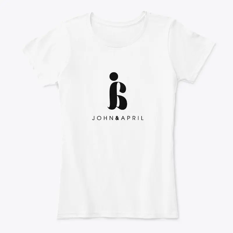 John and April Women's Comfort Tee